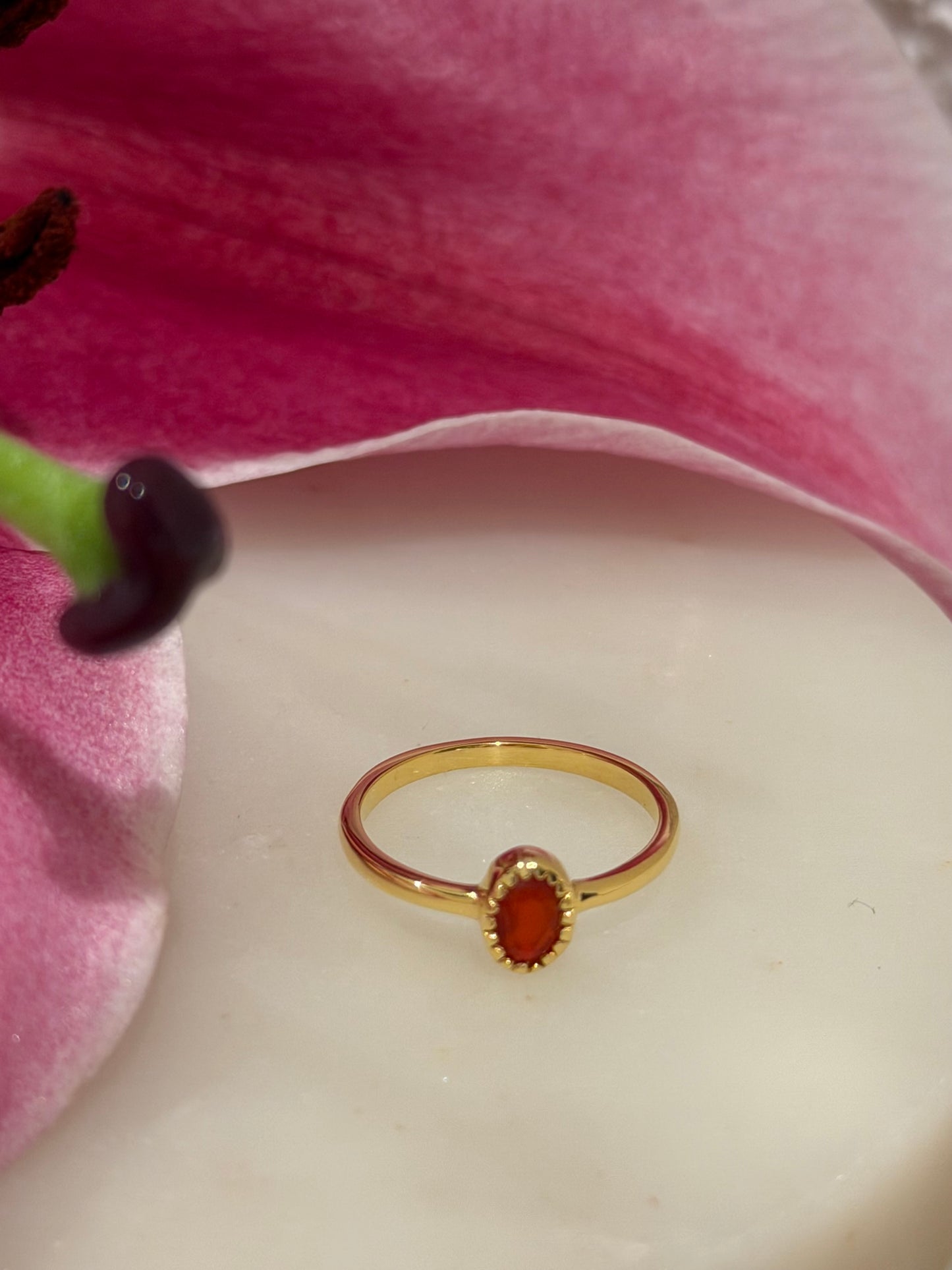 Argento Furioso Ring vergoldet