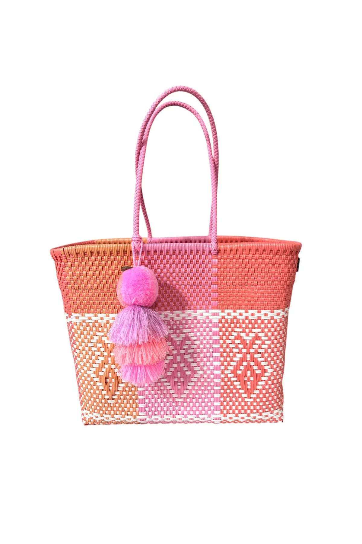 Handtasche Tote Bag Squeeze The Citron Melone/Pink farben