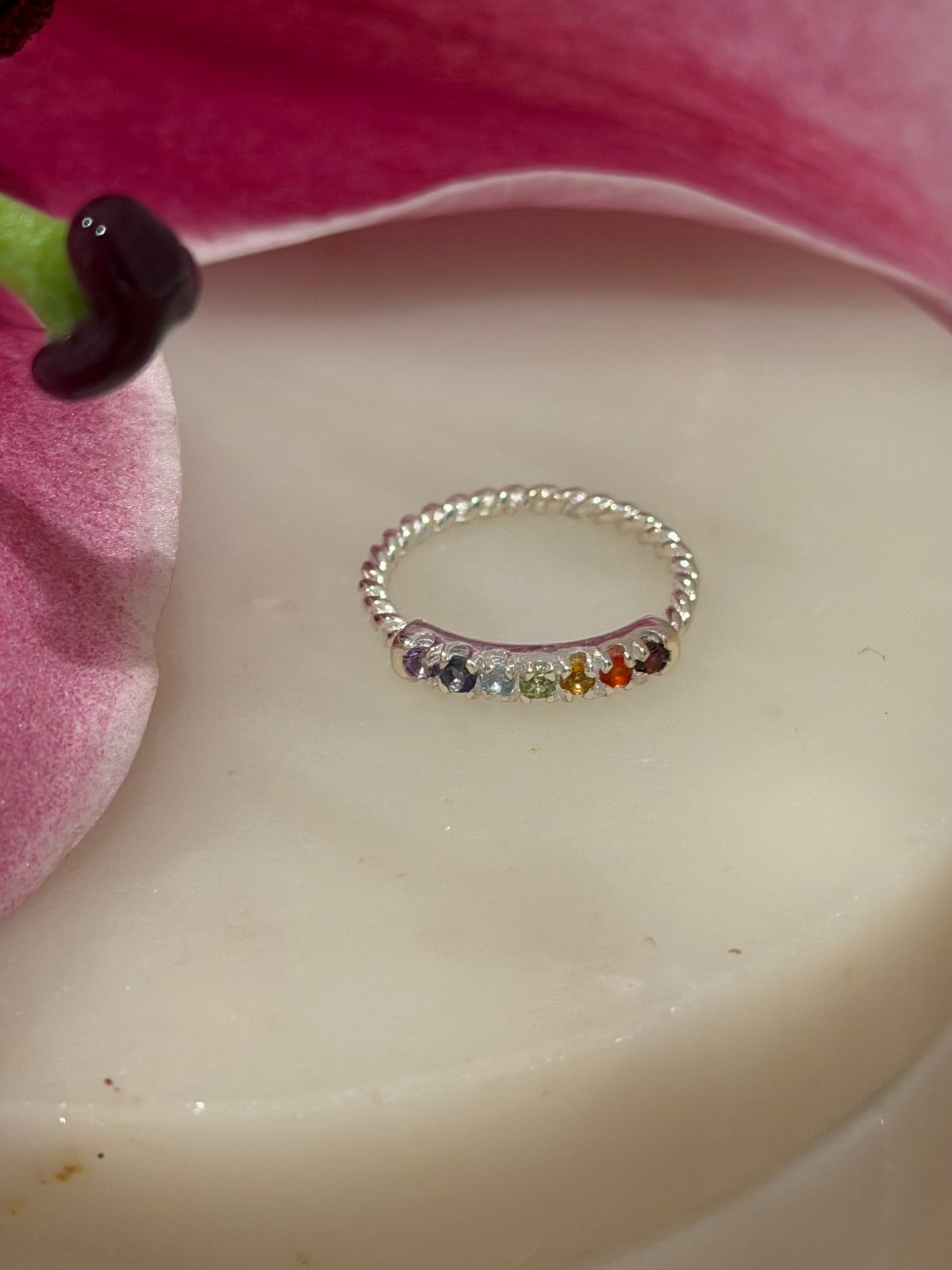 Silberring von Argento Furioso: Harmonie der Chakren am Finger