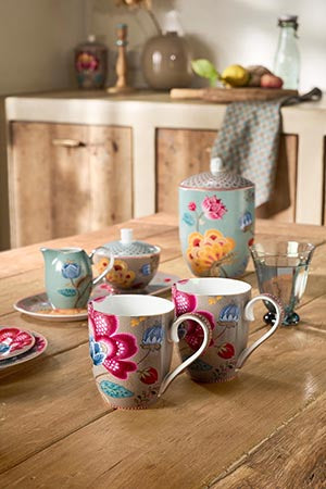 Mug Tasse Pipi Studio neue Kollektion Blooming Tales Kaki