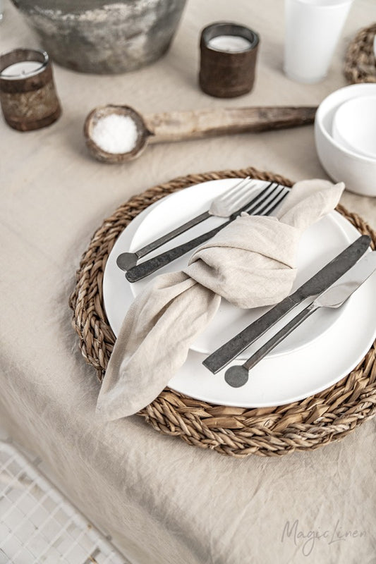 2er Servietten Set aus Leinen Magic Linen