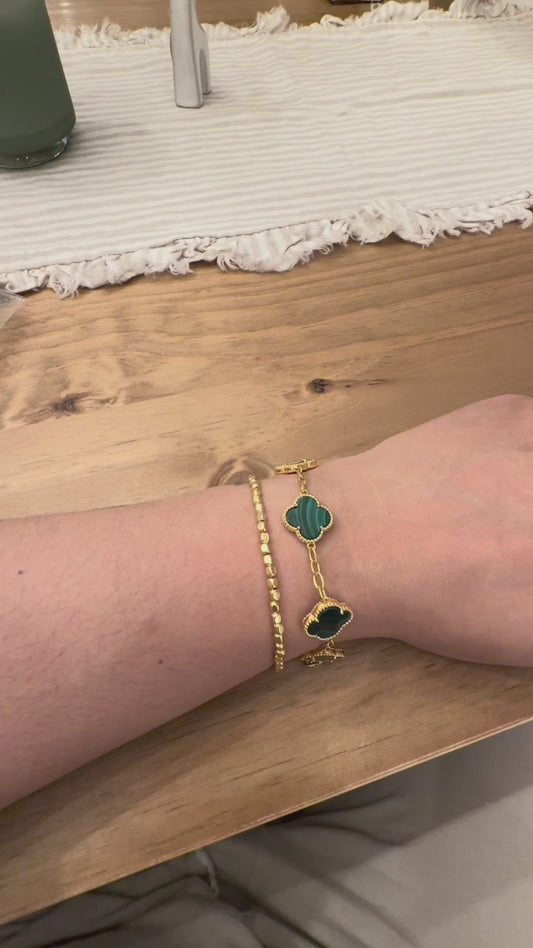 Argento Furioso Kleeblattarmband